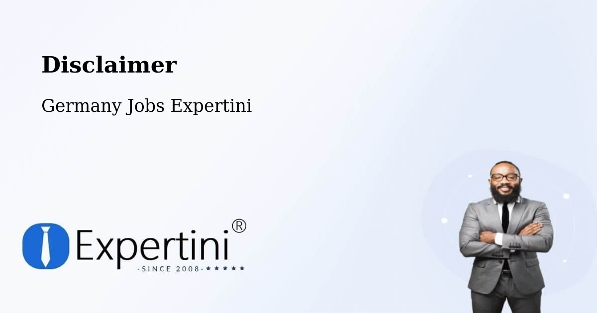 Disclaimer – Wernau - Germany Jobs Expertini