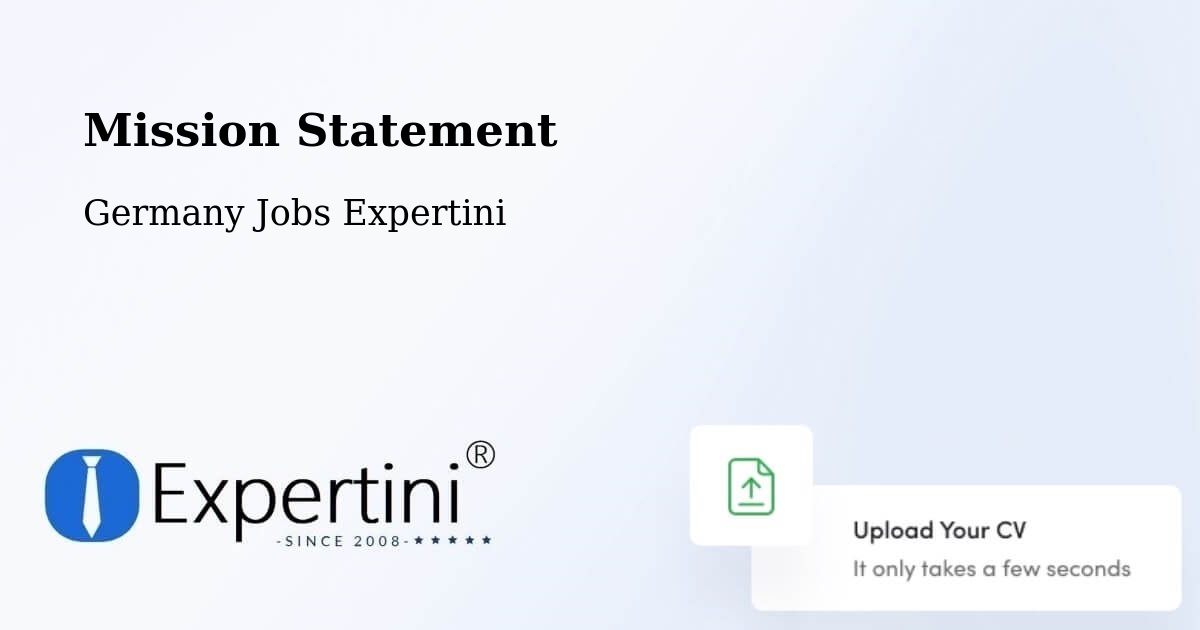 Corporate Mission – Wernau - Germany Jobs Expertini